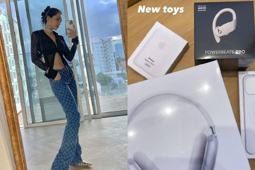 Chi Pu tậu về hàng tá phụ kiện Apple khiến fan trầm trồ, có hành động đặc biệt với iPhone 13