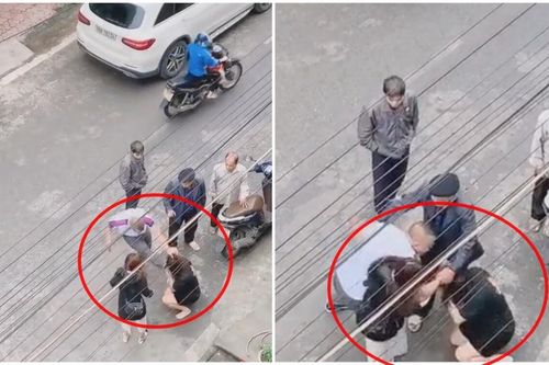 Người đàn ông đánh đập, đá tới tấp vào mặt một phụ nữ, bắt quỳ gối giữa đường vì 'mày dám chửi vợ tao à?'