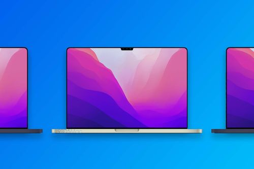 Bản dựng MacBook Pro M1X với màn hình tràn viền, khung vuông vức