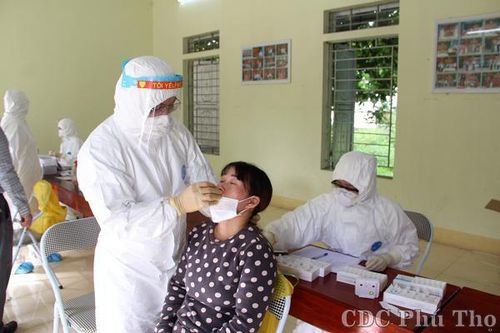 PHÚ THỌ: Ghi nhận 92 F0, 112 trường hợp nghi mắc COVID-19