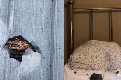 Bị thiên thạch rơi trúng giường khi đang ngủ, người phụ nữ thoát chết hy hữu