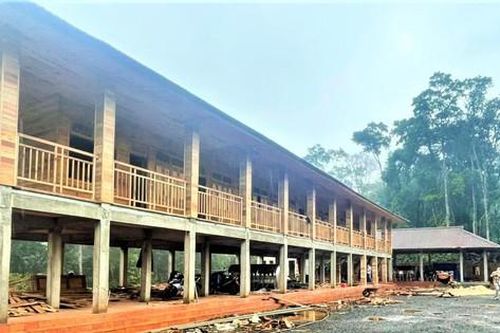 Trạm quản lý bảo vệ rừng ốp gỗ tự nhiên, người trong cuộc lên tiếng