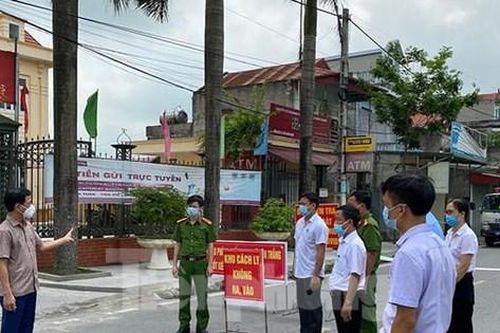 Nam Định xuất hiện ổ dịch với chùm 21 ca dương tính SARS-CoV-2