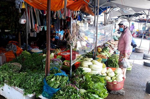 Ninh Thuận siết chặt công tác phòng, chống dịch tại các chợ dân sinh