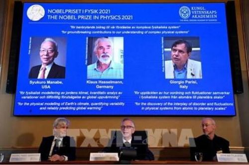 Thế giới Giải Nobel Vật lý lần đầu tiên được trao cho các nhà khoa học khí hậu