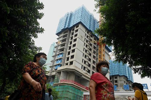 Bất động sản Trung Quốc tăng trưởng âm
