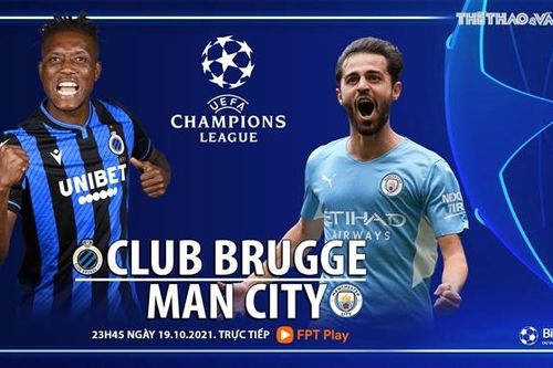 Soi kèo nhà cái Club Brugge vs Man City. Nhận định, dự đoán bóng đá Cúp 1 (23h45, 19/10)