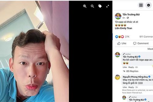 Tấn Trường 'gây sốt' vì làn da 'trắng mịn'