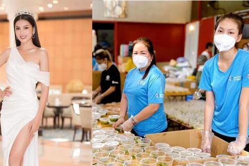 Á hậu Ngọc Thảo: 'Mẹ nói làm việc thiện thì không cần lý do'