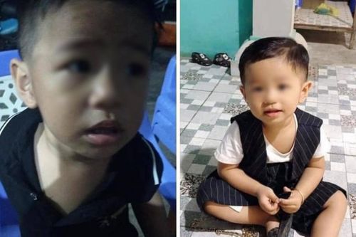 Bố bé trai 2 tuổi ở Bình Dương cung cấp hình ảnh chiếc áo cháu bé mặc ở thời điểm bị mất tích