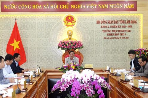 Phiên họp lần thứ 3 của Thường trực HĐND tỉnh