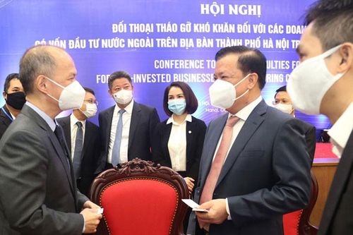 Hà Nội: Tạo mọi điều kiện thuận lợi thu hút các nhà đầu tư nước ngoài