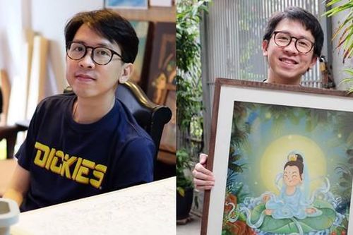 Chàng họa sĩ và khát vọng 'tô hạnh phúc, vẽ bình yên'
