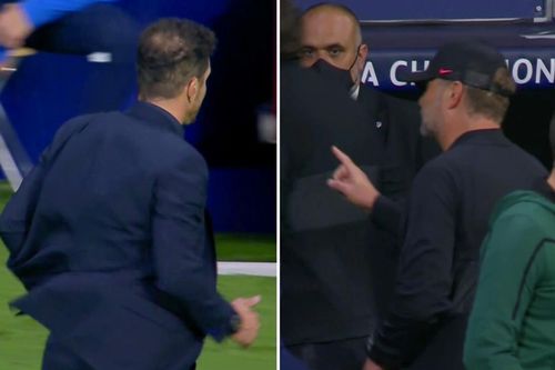 Bị HLV Simeone từ chối bắt tay, Klopp vẫn 'bênh' đồng nghiệp