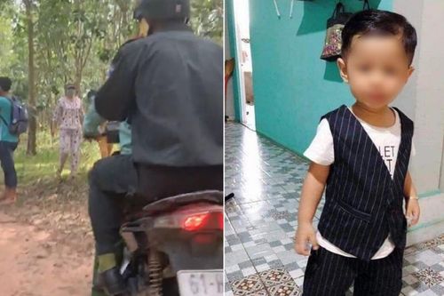 Bé trai 2 tuổi Bình Dương mất tích: Khu vực tìm thấy thi thể khá rậm rạp và khó đi, chỉ cách nhà 600m