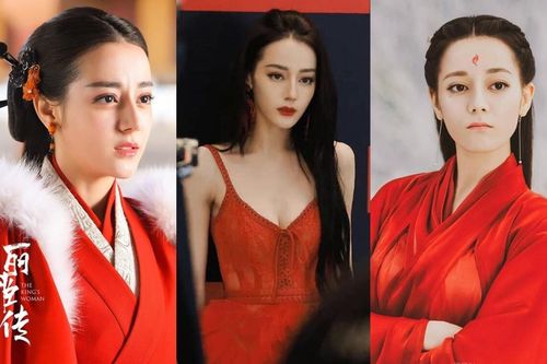 Địch Lệ Nhiệt Ba gây thương nhớ với loạt trang phục đỏ đẹp nao lòng từ trong phim tới đời thực