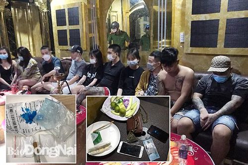 Tạm giữ 2 đối tượng liên quan nhóm thanh niên tụ tập sử dụng ma túy trong quán karaoke