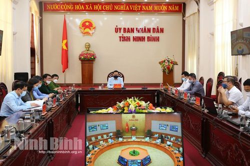 Hội nghị trực tuyến toàn quốc về lưu thông hàng hóa, hành khách và phục hồi sản xuất tại các khu vực sản xuất công nghiệp đảm bảo thích ứng an toàn, linh hoạt, kiểm soát hiệu quả dịch COVID-19