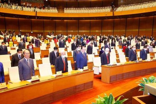 Quốc hội dành 1 phút mặc niệm đồng bào, chiến sĩ từ trần, hi sinh vì đại dịch COVID-19