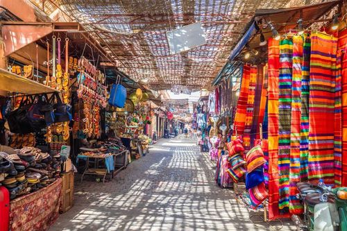 'Thành phố đỏ' rực rỡ ở Morocco