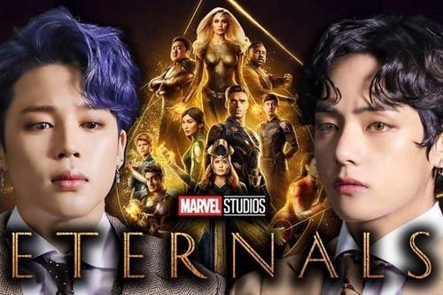 Nhạc Jimin BTS viết tưng bừng trên phim Marvel của Angelina Jolie