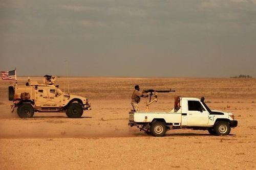Căn cứ Mỹ tại Syria nghi bị máy bay không người lái liều chết tấn công