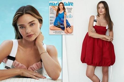 Siêu mẫu Miranda Kerr xinh đẹp như búp bê ở tuổi U40 gây ngưỡng mộ