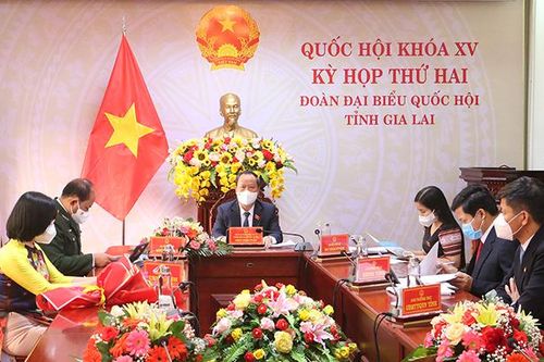 Đoàn đại biểu Quốc hội tỉnh Gia Lai tham gia góp ý các Dự án Luật sửa đổi, bổ sung