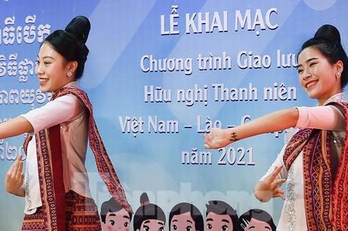 Khai mạc Giao lưu hữu nghị thanh niên Việt Nam - Lào - Campuchia 2021