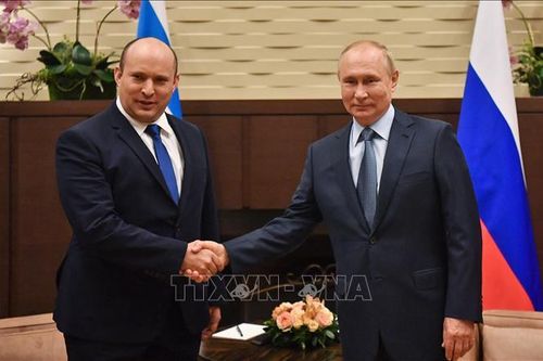Tổng thống Nga đánh giá cao 'mối quan hệ tin cậy' với Israel