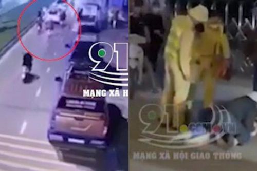 Clip: CSGT bắt nam thanh niên đua xe gây tai nạn quỳ xuống bên nạn nhân: 'Đã thấy tác hại chưa?'
