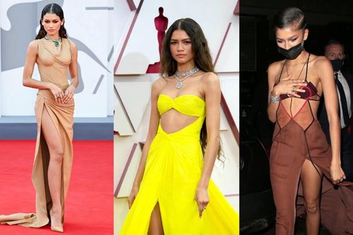 'Bạn gái người nhện' Zendaya nghiền váy bó sát, xẻ cao phô diễn thân hình bốc lửa