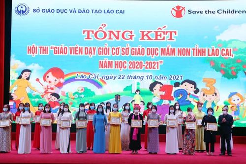 173 giáo viên mầm non đạt danh hiệu Giáo viên dạy giỏi cấp tỉnh, năm học 2020-2021