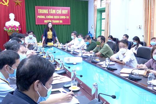 Thanh Ba triển khai các biện pháp cấp bách phòng, chống dịch COVID-19
