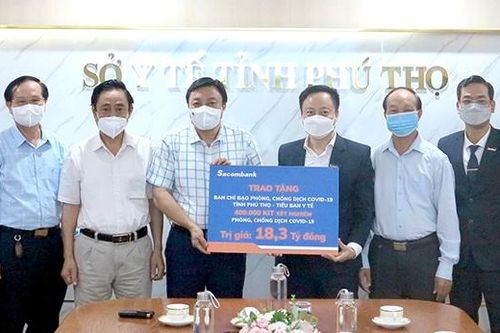 Tiếp nhận 18,3 tỉ đồng ủng hộ phòng, chống dịch COVID-19