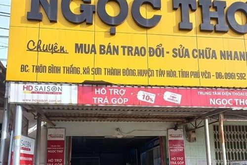 Bắt đối tượng 'dọn sạch' tiệm điện thoại