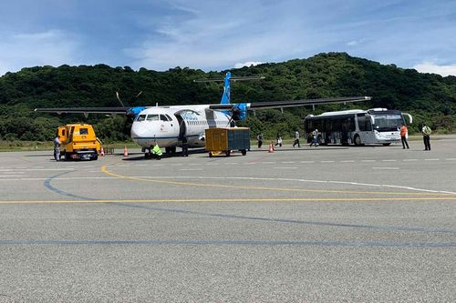 Côn Đảo đón chuyến bay đầu tiên sau giãn cách