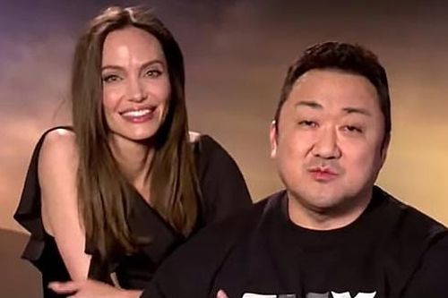Sự ăn ý giữa Ma Dong Seok và Angelina Jolie