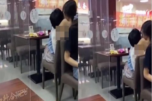 'Diễn cảnh nóng' ở canteen trường, đôi nam nữ gây 'nhức mắt'