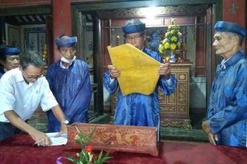 Văn hóa - Nghệ thuật Thông tin văn hóa Số hóa tư liệu Hán - Nôm quý ở xã Quảng Phú, Quảng Điền