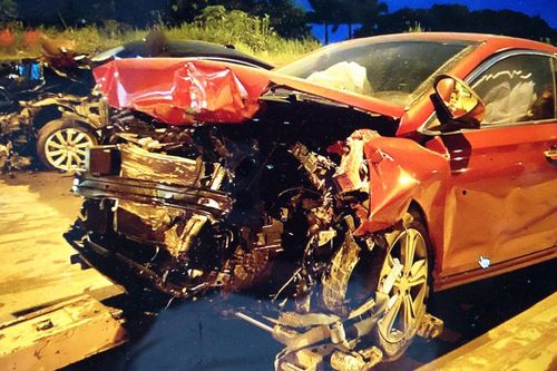 Thông tin chính thức vụ tai nạn liên hoàn trên đường Long Biên - Xuân Quan