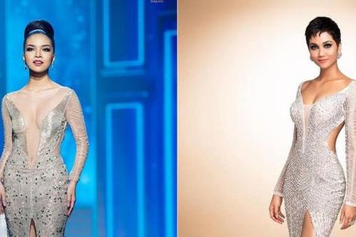 Người đẹp Thái bị cho là mặc váy 'nhái' của H'Hen Niê tại bán kết Miss Universe Thailand