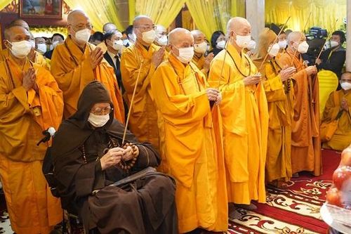 Lễ truy điệu Đại lão Hòa thượng, Đức Pháp chủ GHPG Việt Nam Thích Phổ Tuệ