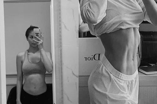 Vòng eo ở góc thẳng và góc nghiêng khác nhau một trời một vực của hoa hậu Phương Khánh