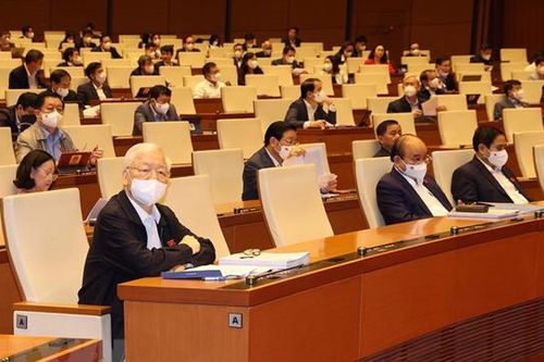 Tổng Bí thư dự phiên thảo luận của Quốc hội về phòng, chống tham nhũng