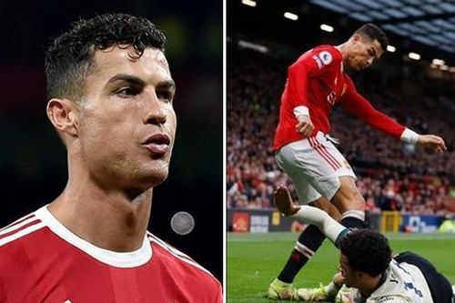 Tranh cãi quanh hành động 'chơi xấu' của Cristiano Ronaldo khi MU thảm bại trước Liverpool