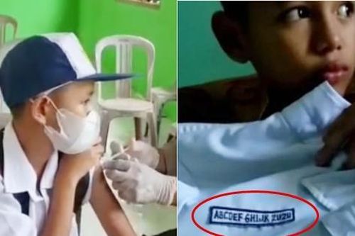 Một cậu bé người Indonesia có tên là ABCDEF GHIJK, khi đi tiêm, bác sĩ còn tưởng nhìn nhầm