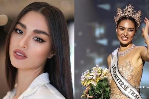 Nhan sắc quyến rũ của cô gái cao 1m83, nặng 71kg đăng quang Miss Universe Thái Lan 2021