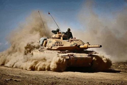 Tiêm kích Nga tấn công trực diện phá hủy xe tăng Thổ Nhĩ Kỳ tại Syria