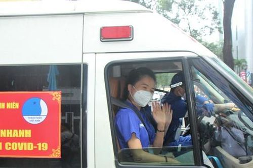 Sức trẻ tình nguyện TPHCM lên đường hỗ trợ Sóc Trăng đẩy lùi dịch COVID